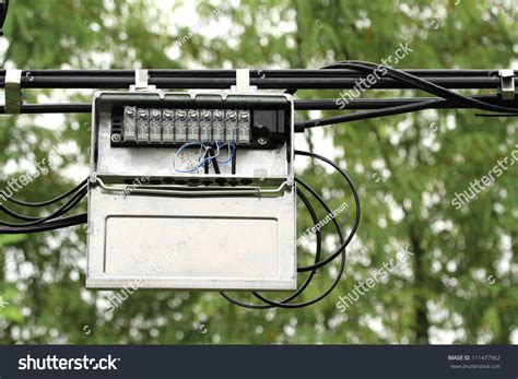 telephone pole junction boxes|telephone junction box outside house.